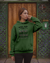 Load image into Gallery viewer, April Girl Has Tattoos Pretty Eyes Thick Thighs For Birthday Gift Hoodie
