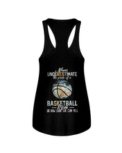 Load image into Gallery viewer, Basketball Mom Custom Design Gift For Mom Who Loves Basketball Ladies Flowy Tank
