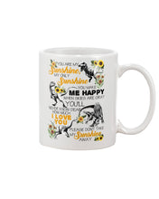 Load image into Gallery viewer, Birthday Gift For Daughter With Meaningful Words You Are My Sunshine Mug
