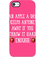Load image into Gallery viewer, An Apple A Day Keeps Anyone Away Special Custom Design Phone case
