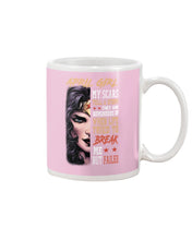 Load image into Gallery viewer, Birthday Gift For April Girl My Scars Tell A Story They're Reminders Mug
