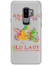 Load image into Gallery viewer, Assuming I'm Just An Old Lady Loves Motorbike For Sport Lovers Phone case
