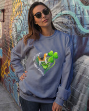 Load image into Gallery viewer, Beagle Not Lucky Simply Blessed Clover Heart St Patrick's Day Gift For Dog Lovers Sweatshirt
