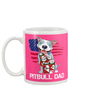 Load image into Gallery viewer, Black Phone Case Pitbull Dad Gift For Pitbull Lovers Mug
