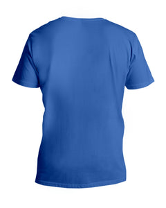 You Can't Scare Me I Have A Crazy Daddy Guys V-Neck