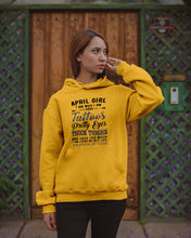 Load image into Gallery viewer, April Girl Has Tattoos Pretty Eyes Thick Thighs For Birthday Gift Hoodie
