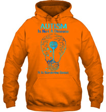 Load image into Gallery viewer, Autism Is Not A Disease It's Borderline Genius Special Custom Design Hoodie
