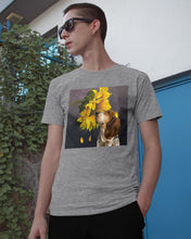 Load image into Gallery viewer, Basset Hound With Sunflower Special Custom Design For Dog Lovers Guys Tee
