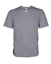Load image into Gallery viewer, A Grumpy Old Man Was Born In April Will Shoot You For Birthday Gift Guys V-Neck
