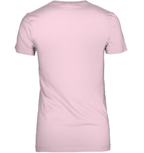 A Good Day Starts With Tea And Garden  Special Custom Design Ladies V-Neck