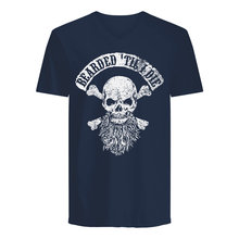 Load image into Gallery viewer, Bearded Til I Die Merchandise Special Custom Design Guys V-Neck
