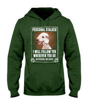 Load image into Gallery viewer, Bedlington Terrier Personal Stalker St. Patrick's Day Printed Mug Hoodie
