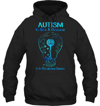Load image into Gallery viewer, Autism Is Not A Disease It's Borderline Genius Special Custom Design Hoodie
