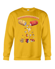 Load image into Gallery viewer, Antifepresants Mushrooms  Unique Custom Design For Cute Girls Sweatshirt
