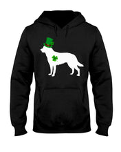 Load image into Gallery viewer, Australian Kelpie Lucky Leprechaun St. Patrick's Day Color Changing Mug Hoodie
