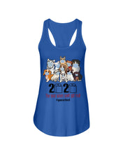 Load image into Gallery viewer, 2020 The Year When Shit Got Real Special Custom Design Ladies Flowy Tank
