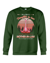 Load image into Gallery viewer, I&#39;m A Proud Daughter In Law Vintage Design Gift For Family Sweatshirt

