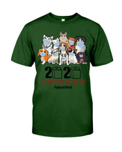 Load image into Gallery viewer, 2020 The Year When Shit Got Real Special Custom Design Guys Tee
