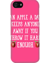 Load image into Gallery viewer, An Apple A Day Keeps Anyone Away Special Custom Design Phone case
