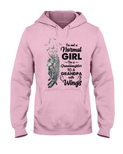 Load image into Gallery viewer, A Granddaughter To A Grandpa With Wings Handheld Gift For Granddaughter Hoodie

