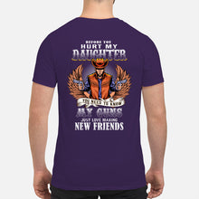 Load image into Gallery viewer, Before You Hurt My Daughter  You Need To Know My Guns Just Love Guys V-Neck
