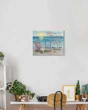 Load image into Gallery viewer, Better Than I Was More Than I Am Beach Matte Canvas
