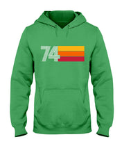 Load image into Gallery viewer, 46th Birthday Gift Vintage 1974 Classic Retro Vintage Hoodie
