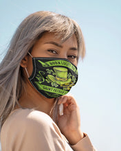 Load image into Gallery viewer, Born Lucky On Shamrock Happy St. Patrick's Day Printed Mug Cloth Face Mask
