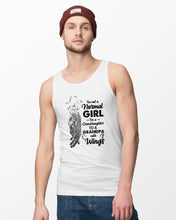 Load image into Gallery viewer, A Granddaughter To A Grandpa With Wings Handheld Gift For Granddaughter Unisex Tank Top
